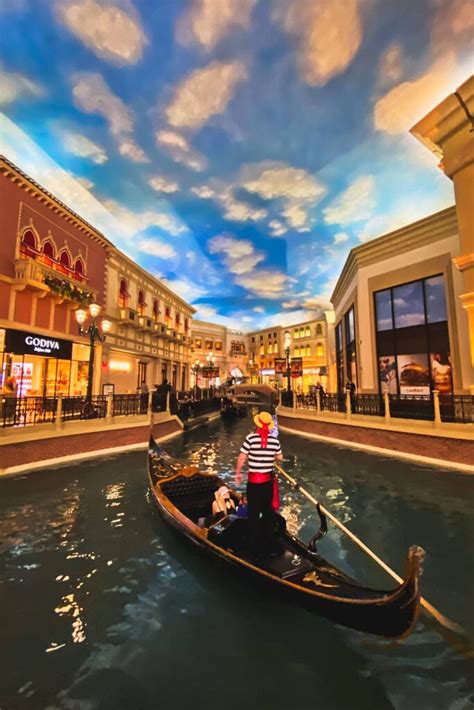 outdoor gondola ride las vegas|venetian gondola ride price.